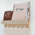 Porta Chave Simples Madeirado Em Mdf [f031]