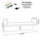 Porta Chaves Com Prateleira - Madeirado