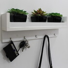 Porta Chaves Com Prateleira - Madeirado