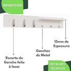 Porta Chaves De Parede Porta Chaveiro Organizador B.b.g.c