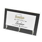 Porta Chaves De Parede Tema Cristão Com Porta Cartas Mod2