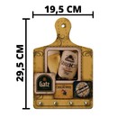 Porta Chaves Decorativos -varios Modelos Modelos:tabua Cervej