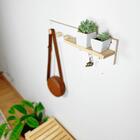 Porta Chaves E Cabideiro Maragogi 14a X 60l X 11p Em Pinus Br