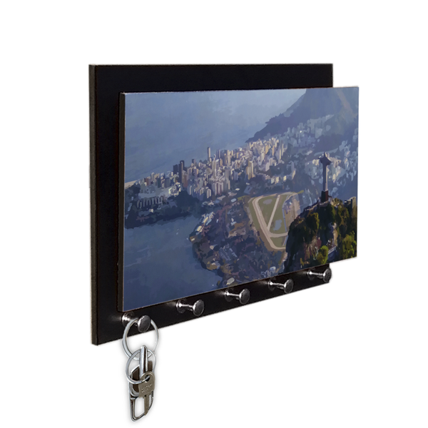 Porta-chaves E Cartas Cristo Redentor