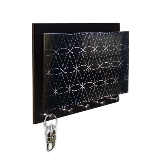 Porta-chaves E Cartas Flor Da Vida Geométrico