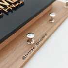 Porta Chaves Home Sweet Home Amadeirado E Preto 25x15cm Momen