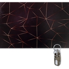 Porta-chaves Magnético Craquelado Black