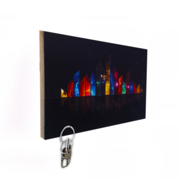 Porta-chaves Magnético Monolitos Coloridos