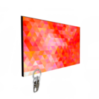 Porta-chaves Magnético Retangular Vermelho