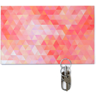 Porta-chaves Magnético Retangular Vermelho