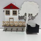 Porta Chaves Mdf Artesanal Casinha