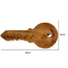 Porta Chaves Parede Criativo Em Forma De Chave Madeira Pinus