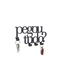 Porta-chaves Pegou Tudo - Grafite