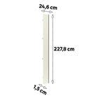 Porta Closet Prime 25cm Madeira Kashmir Luciane