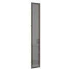 Porta Closet Prime 40cm Vidro Inox Reflecta Prata Luciane
