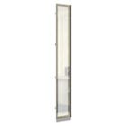 Porta Closet Prime 50cm Vidro Champagne Reflecta Bronze Luciane