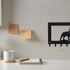 Porta Coleiras/chaves Buldog - Preto