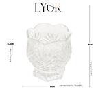 Porta Colher Para Café Cristal Dublin 8 3 X 8 Cm | Casa Del G