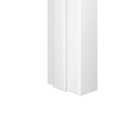 Porta com Batente De 13 a 17cm de Giro Sarrafeada Genebra Laca Branco Direito ou Esquerdo 2,10x0,9m Ipumirim