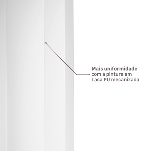 Kit de Porta de Madeira com Batente, da Ipumirim: Mais uniformidade com a Pintura em Laca PU mecanizada