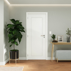 Porta com Batente De 13 a 17cm de Giro Sarrafeada Lugano Laca Branco Direito ou Esquerdo 2,10x0,90m Ipumirim