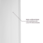 Porta com Batente De 13 a 17cm de Giro Sarrafeada Zurique Laca Branco Direito ou Esquerdo 2,10x0,6m Ipumirim