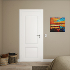 Porta com Batente De 17 a 21cm de Giro Sarrafeada Genebra Laca Branco Direito ou Esquerdo 2,10x0,6m Ipumirim