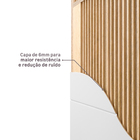 Porta com Batente De 17 a 21cm de Giro Sarrafeada Lucerna Plus Laca Branco Direito ou Esquerdo 2,10x0,9m Ipumirim