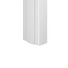 Porta com Batente De 17 a 21cm de Giro Sarrafeada Zurique Laca Branco Direito ou Esquerdo 2,10x0,8m Ipumirim