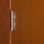 Porta com Batente de Giro de Madeira Lisa Ipê Lado Esquerdo 2,10x0,60m Zema