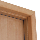 Porta com Batente de Giro de Madeira Sarrafeada Lisa Curupixá Direito e Esquerdo 2,10x0,70 Batente de 10 a 15 Pinhal