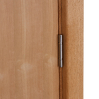 Porta com Batente de Giro de Madeira Sarrafeada Lisa Curupixá Direito e Esquerdo 2,10x0,70 Batente de 10 a 15 Pinhal