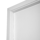 Porta com Batente de Giro de Madeira Lisa Branco Lado Direito 2,10x0,70m Zema