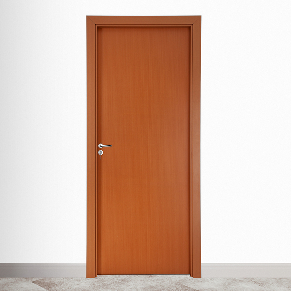 Porta com Batente de Giro de Madeira Lisa Curupixá Lado Direito 2,10x0,70m Zema