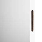 Porta com Batente de Giro de Madeira Lisa Branco Lado Direito 2,10x0,80m Zema