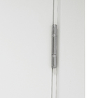 Porta com Batente de Giro Madeira Sarrafeada Lisa Lacca Touch Bianco Lado Direito ou Esquerdo 2,10x0,90m Concrem Wood