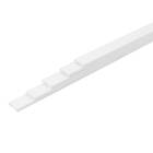 Porta com Batente 7,5cm de Giro Madeira Colméia Lisa Primer Branco Para Drywall Lado Direito 2,10x0,82m Eucatex