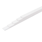 Porta com Batente 9,5cm de Giro Madeira Colméia Lisa Primer Branco Para Drywall Lado Direito 2,10x0,72m Eucatex