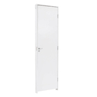 Porta com Batente 9,5cm de Giro Madeira Colméia Lisa Primer Branco Para Drywall Lado Direito 2,10x0,82m Eucatex