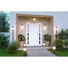 Porta com Batente de Giro Lisa Madeira Maciça  Lado Esquerdo Modelo EWK P28 2,13x1,44m Rondosul