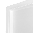 Porta com Batente de Giro de Madeira Lisa Pintura UV Branco Lado Esquerdo 2,10x0,70m Artens