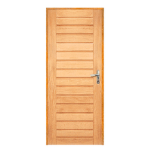 Porta com Batente de Giro Madeira Maciça Modelo 396 Lado Esquerdo 2,10x0,80m Galon