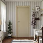 Porta com Batente de Giro 12 a 19cm Sarrafaeada Lisa Lacca Touch Fendi Lado Direito ou Esquerdo 2,10x0,70m Vivace Plus