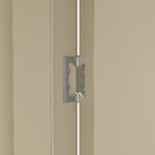 Porta com Batente de Giro De 12 a 19cm Sarrafaeada Lisa Lacca Touch Fendi Lado Direito ou Esquerdo 2,10x0,7m Vivace Plus