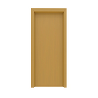 Porta com Batente de Giro de Madeira Sarrafeada Lisa Pintura UV Curupixá Vivace Lado Direito 2,10x0,80m Artens