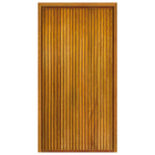 Porta com Batente Pivotante Decorada Ripada Madeira Maciça Angelim Natural 2,10x1,00m Galon