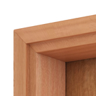 Porta com Batente Pivotante Decorada Madeira Maciça Cedro 2,10x1,00m Galon