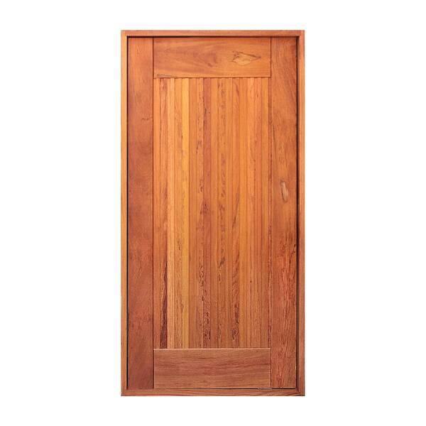 Porta com Batente Pivotante Decorada Madeira Maciça Cedro Modelo Deméter Sob Medida Galon