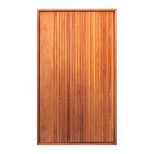 Porta com Batente Pivotante Decorada Madeira Maciça Cedro Modelo Hera Sob Medida Galon