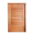Porta Completa Ad01 Em Madeira Maciça Tauari 62cm X 210cm